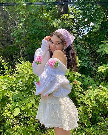 3PCS/Set Floral Printed Elastic Hair Scarf Headband Chiffon Head Kerchief Headband Floral Hair Scarves Hair Clips Hair Bandanas