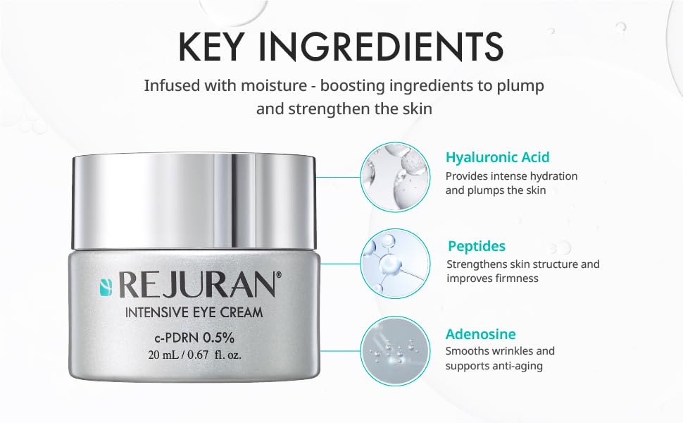 REJURAN Turnover Ampoule 30ml & Dual Effect Ampoule 30ml Bundle with Eye Cream