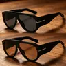 〖Summer Vibes〗1/2 PCS Retro Oversized Aviator Sunglasses for Women Men 70s Style UV400 Protection Luxury Thick Frame Fashion Shades