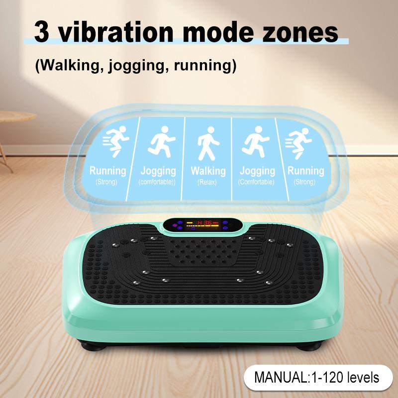 HOTWAVE Vibration Plate Machine, 450 lbs weight capacity, full-body workout vibration plate, home fitness equipment SpringStatements