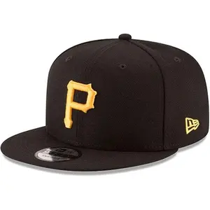 New Era 9Fifty Pittsburgh Pirates Snapback Hat - Black