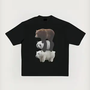 We Bears Realistic Tshirt, 100% Cotton Animal Shirt