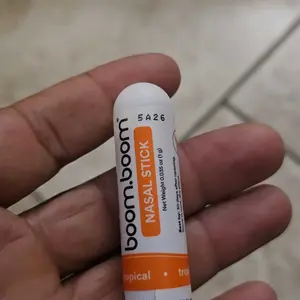 BoomBoom Nasal Stick: Free Your Nose | Featured on Shark Tank | Powerful Essential Oils with Vapor Flow Technology | Breathe In Life Remedies Treatment