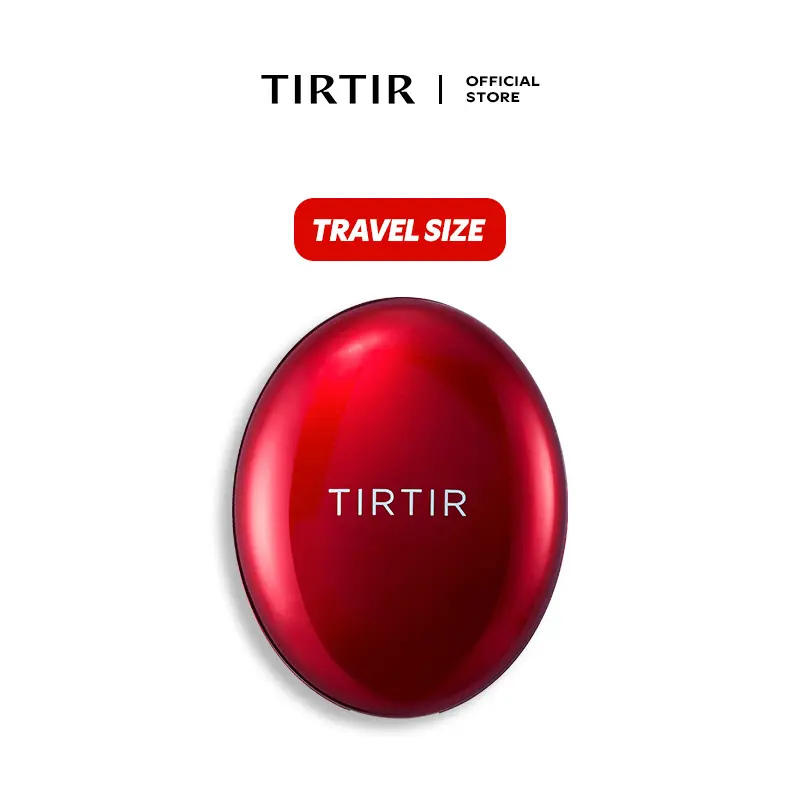 [TIRTIR Official] Travel Size Mask Fit Red Cushion 4.5g | Full Coverage Handy Foundation Korean Daily Makeup Satin Finish Concealer Cosmetic