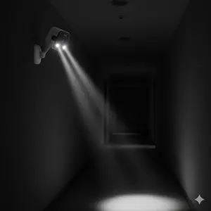 Dual-Light Full Color Vision – Brighten Up the Darkest Corners of Your Home Cameras Safety