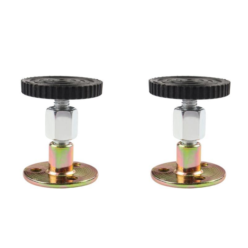 Name 4 Counts Adjustable Threaded Bed Frame Fixer No-Shake Headboard Wall Brackets Reinforcement System Quick Installation Organiser Set Stackable Soda Can Organizer for Fridge