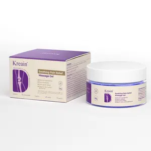 Kreain 3 Rapid Relief Muscle Therapy Gel Soothes Knees Lumbar Neck Hands & Feet with Boswellia Glucosamine & Collagen Natural Ingredients for Enhanced Relief