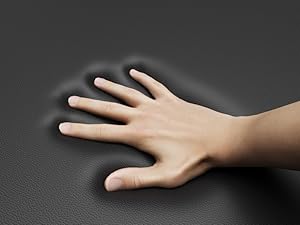 Futon Sofa Bed, Leather Futon Couch with Removable Armrests, Adjustable Recliner Sleeper Sofa Bed with Dual Cup Holders for Living Room, Apartment, Office (Black)