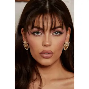 The Heart Diamante Earrings