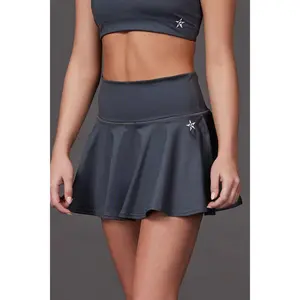 Legendary Flouncy Skirt in Dark Gray