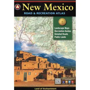New Mexico Road & Recreation Atlas - 11th Edition, 2022 (Benchmark) Paperback – January 15, 2022