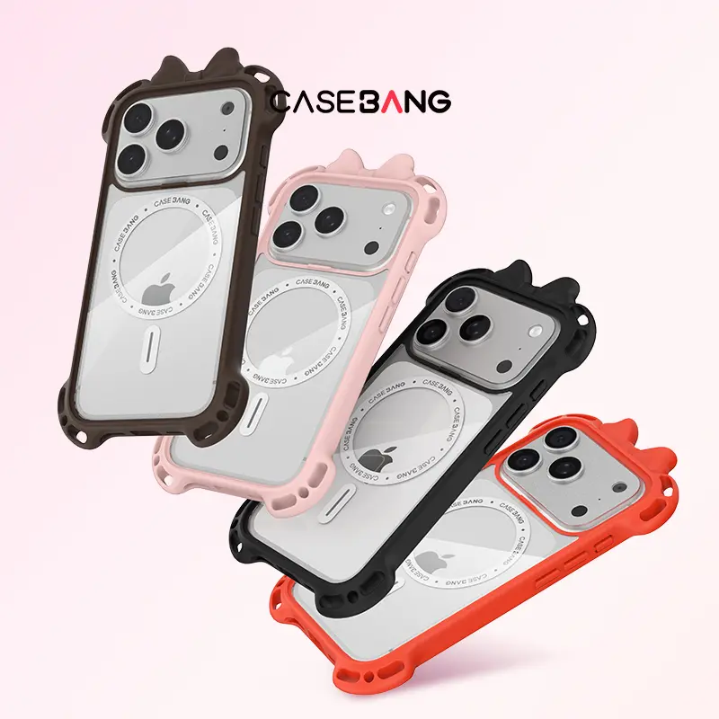 CASEBANG ImagiSnap Bow Base Silicone Smartphone Case - Standard, MagSafe Compatible, Shockproof, Anti-Drop, Switchable Back Panel, Handheld Casing, Protector Cover for iPhone 17 Pro/17 Pro Max, iPhone 18 Pro/18 Pro Max, Techvibes