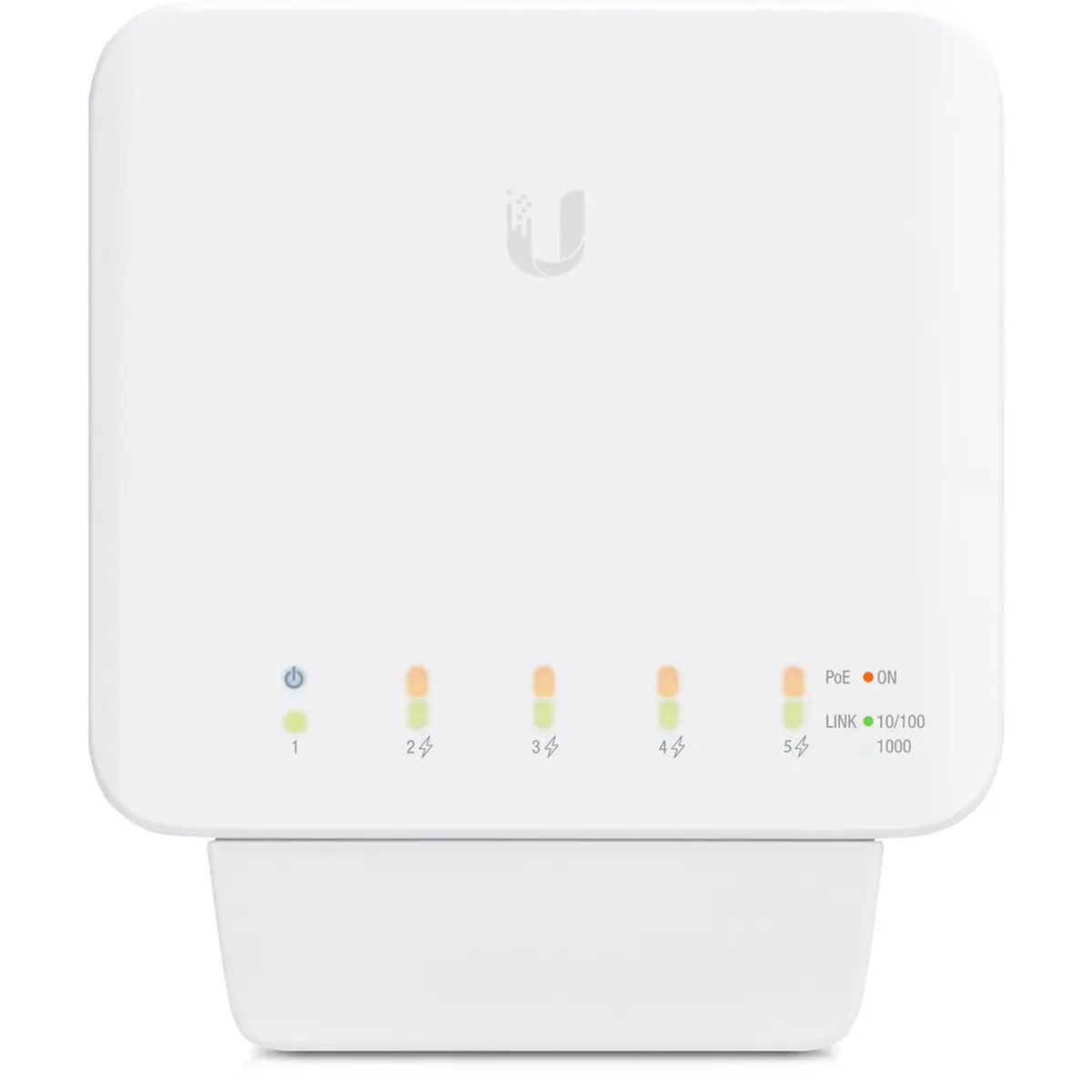 Ubiquiti Networks UniFi USW-Flex Managed 5-Port Layer 2 Gigabit Switch, with PoE Support, Layer 2 Switch