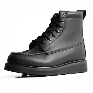 HANDPOINT Men's Stylish Classic 6" SureTrack Soft Toe Leather Slip Resistant Durable Breathable Work Boot HSB84994 Shoe Footwear botas para hombres boots for men mens boots work boots