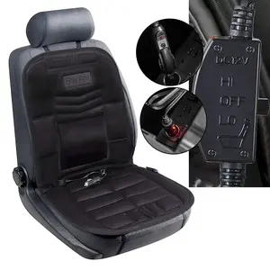 Big Ant Full Back & Seat Car Cushion 1 Pack Universal Black Seat Cover for Cars Trucks SUV Van Comfortable Non-Slip Easy Install Breathable Foam Core