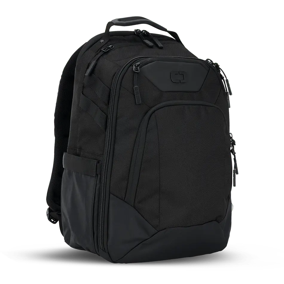 OGIO Gambit DNA Black Backpack - Travel & Daily Functional Luggage Bag