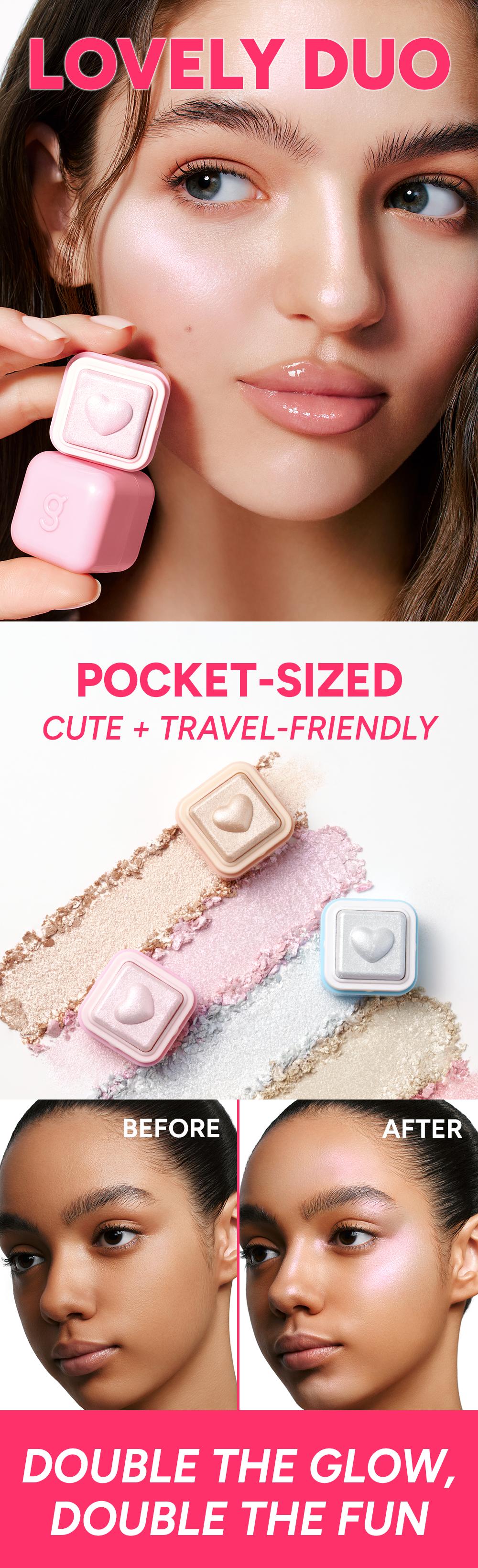 Colorgram Heartlighter Duo | Milk Bling Soft Glow Highlighter Set