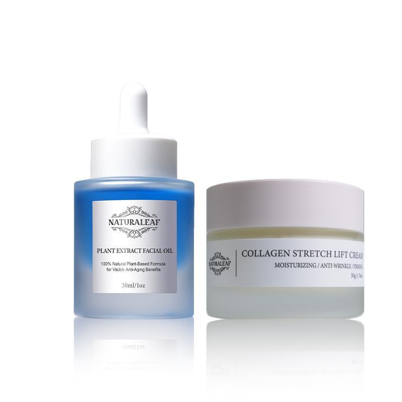 Natural Plant-Based Collagen Cream, Face Moisturizer with Retinol, Botanical Oil, Hyaluronic Acid, VE, Peptide Complex,Plant Stem Cells - Anti-Aging Day & Night Face Cream, Moisturizing, Lifting & Recovery-tretinoin cream, eye , neck cream