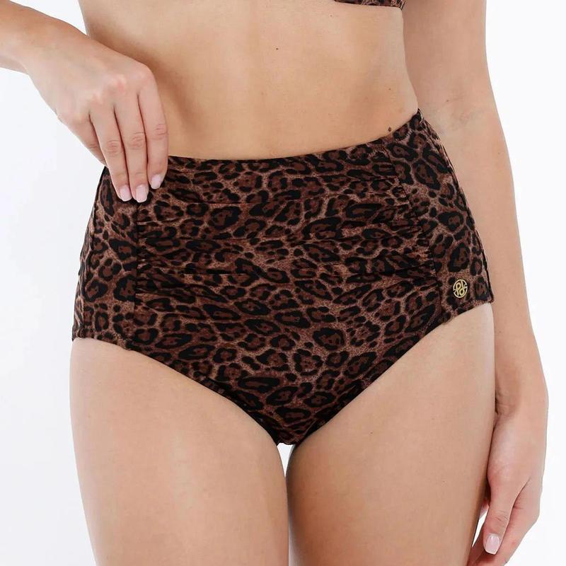 Popilush Leopard Swimwear Set High Waisted Bikini Shapewear Swimsuit Push Up Adjustable Cover Up Popilush Leopard Swimwear Set High Waisted Bikini Shapewear Swimsuit Push Up Adjustable Cover Up