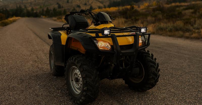 EverBrite 2PCS 4 Inch 60W Led Pods, Off Road Light Pods, White Amber Strobe 6 Modes with Memory Function, 12V Led Lights for Trucks Car ATV SUV Cabin Boat, 16AWG Wiring Harness Kit