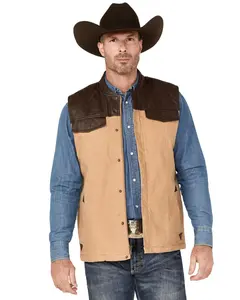 Cody James Men's River Oaks Rancher Vest - Cjfa22v28-Ltbrn