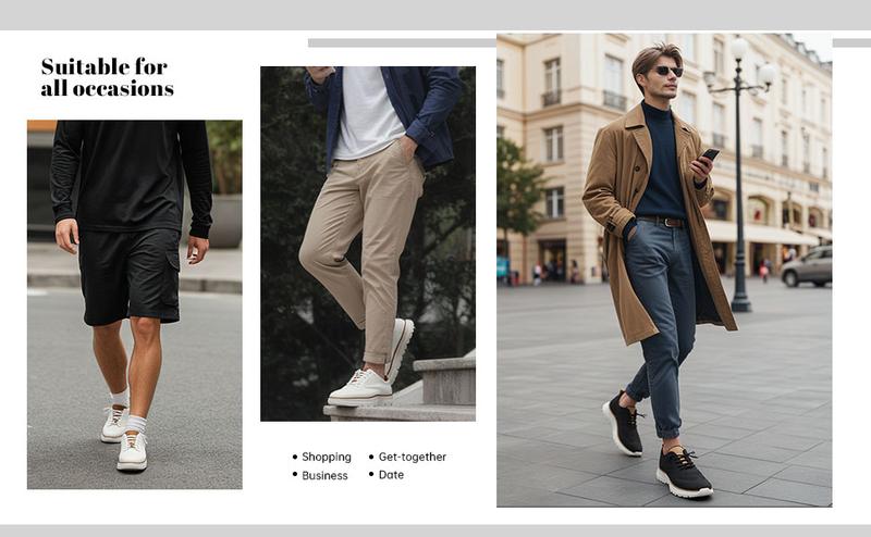 Mens Casual Dress Oxfords Shoes Fashion Mesh Business Walking Work Slip on Sneakers Comfortable Lightweight Soft Sole Red Boy Running