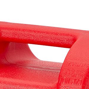 【GARVEE】15 Gallon Portable Fuel Caddy with 10-ft Hose, Siphon Pump, and 7.5 L/min Manual Nozzle for Diesel and Gasoline, Available in Red, Gray, and Yellow Steering Brake