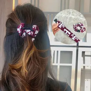 A&M Aggies Buckle Scrunchie - No Snagging, No Tangles