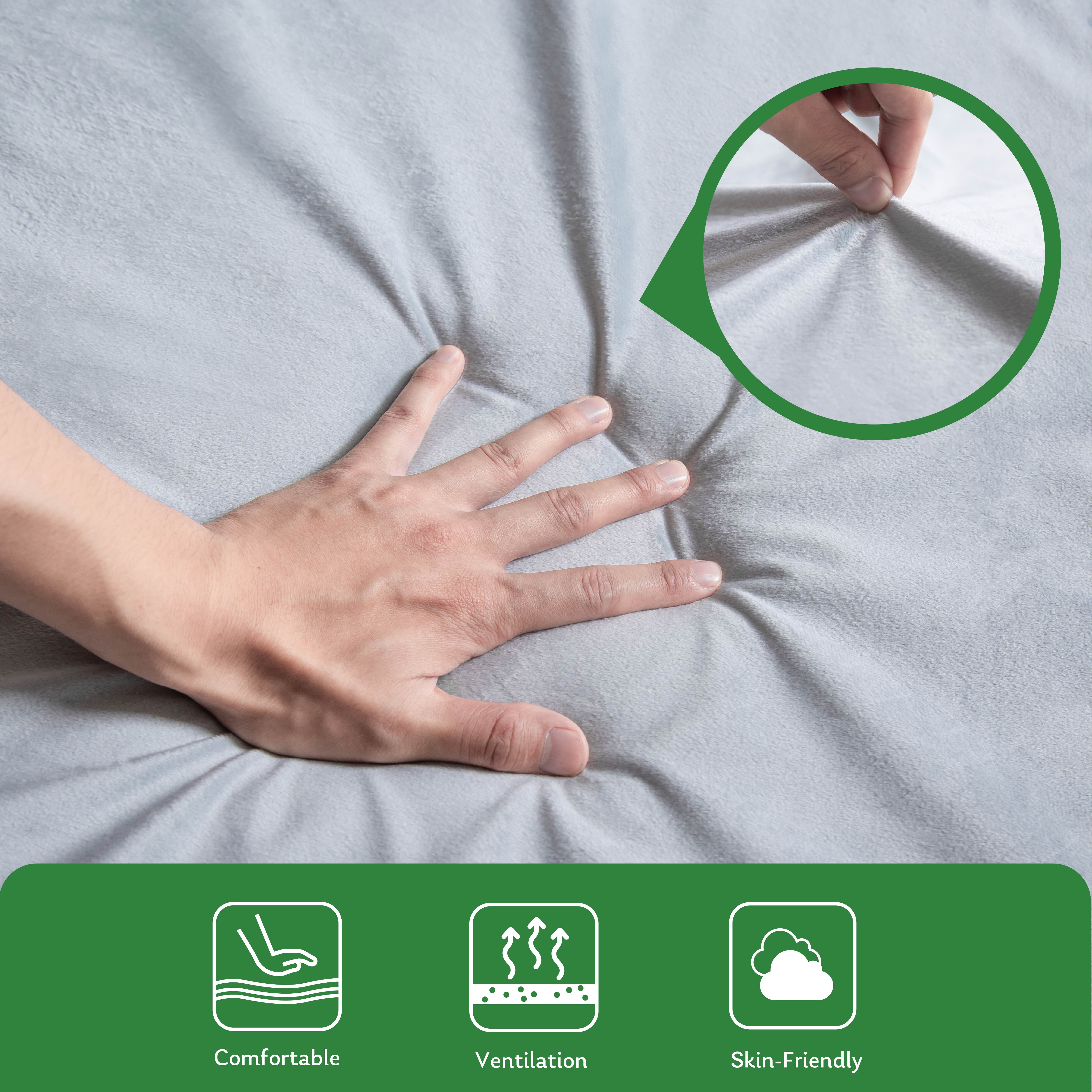 EGO Memory Foam Outdoor Travel Pad Camping Topper Inflatable Airbed Tent Mattress