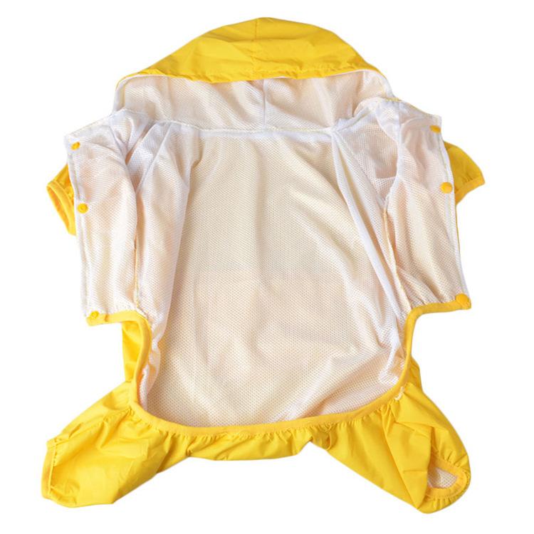 Wardrobe (Raincoat) - Pet Dog Raincoat Outdoor Puppy Pet Rainwear Reflective Hooded Waterproof Jacket Clothes for Dogs Cats Apparel Clothes Supplies pet coat Slicker