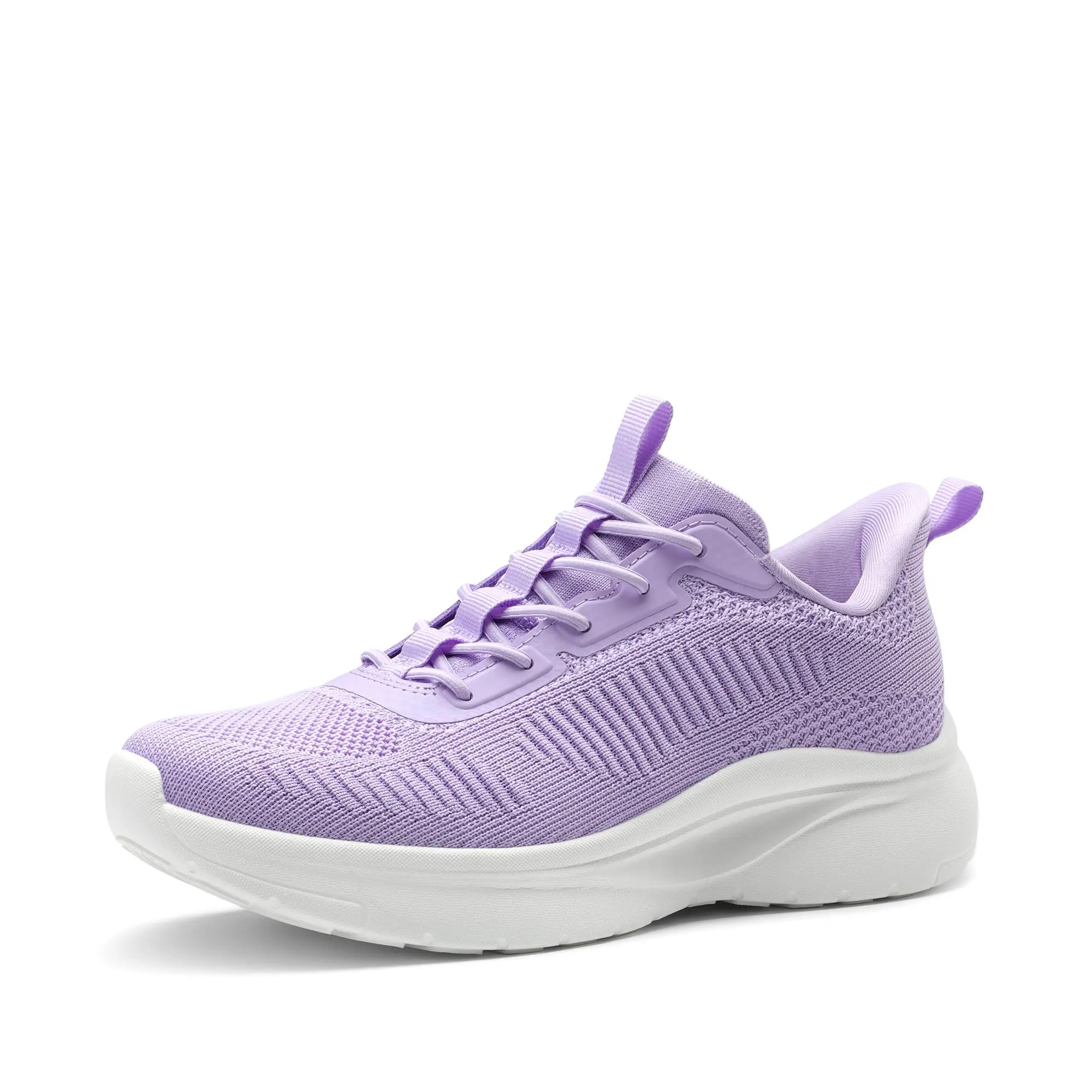 NORTIV 8 Women's Slip-On Knitted Athletic Workout Sneakers, Breathable Lightweight Hands-Free Trainers for Walking & Gym, Fitness Sneakers