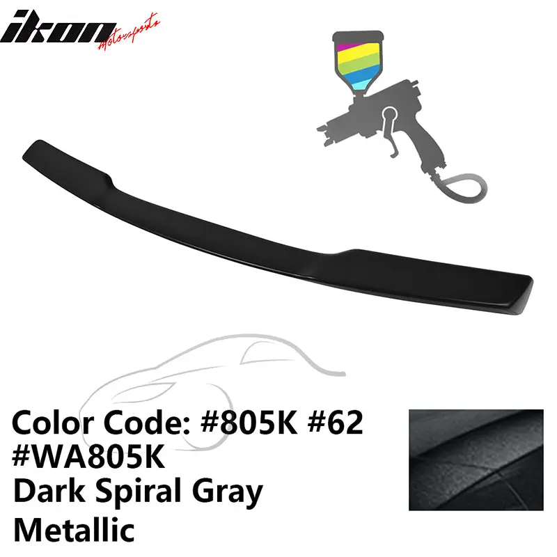 Painted #805K, WA805K Dark Spiral Gray Metallic