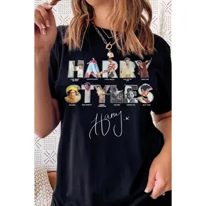 Harry Styles Inspired Vintage Tour Shirt 2026, Retro Pop Concert Graphic Tee, Music Fan Shirt, Disco Era Aesthetic T Shirt, Unisex Streetwear Tee Gift for Fans ,HARRY STYLES ALBUM TEE