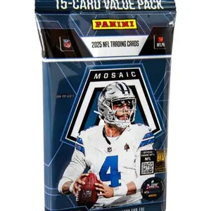 (1) Pack of 2025 Mosaic 15 card value pack