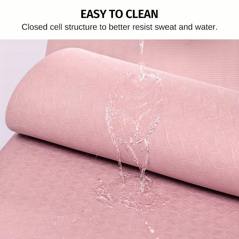 Large Yoga Mat, Various colors Yoga Mat 6x2 ft/6x4 ft with Alignment Lines ,0.4in Thick Yoga Mat, Double-Sized Yoga Mat, Extra-Wide Yoga Mat Fitness Mat,Tear-Resistant,  Thick Non-Slip Yoga Mat Exercise Mat for Home Workouts,camping essentials