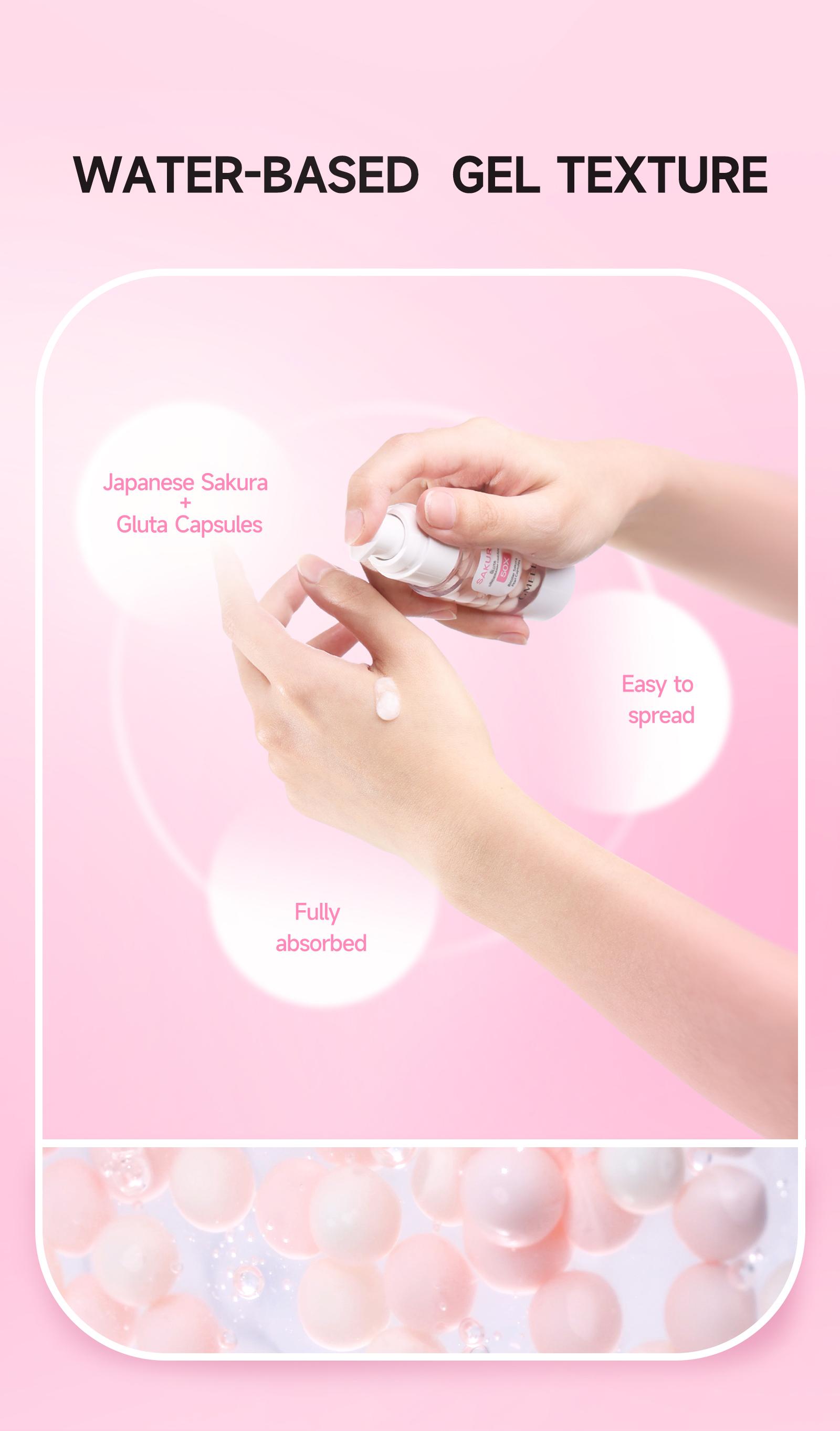 GMEELAN Sakura Gluta Underarm Cream 30G+30G