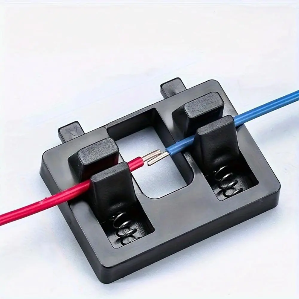 Professional Wire Welding Fixture with Spring Clamp, Welding Accessories, Patented Adjustable Mini Soldering Station, Electrical Work Station, Tool, Durable Plastic Fix