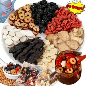 Turmeric Kidney Tea Formula, Ginseng Eight Treasures Tea, Organic Kidney Cleanse Tea, Traditional Healthy Kidney Cleansing Tea for Men & Women Herbal Kidney & Liver Support Tea tea  thyme dutch  matcha energy  drink