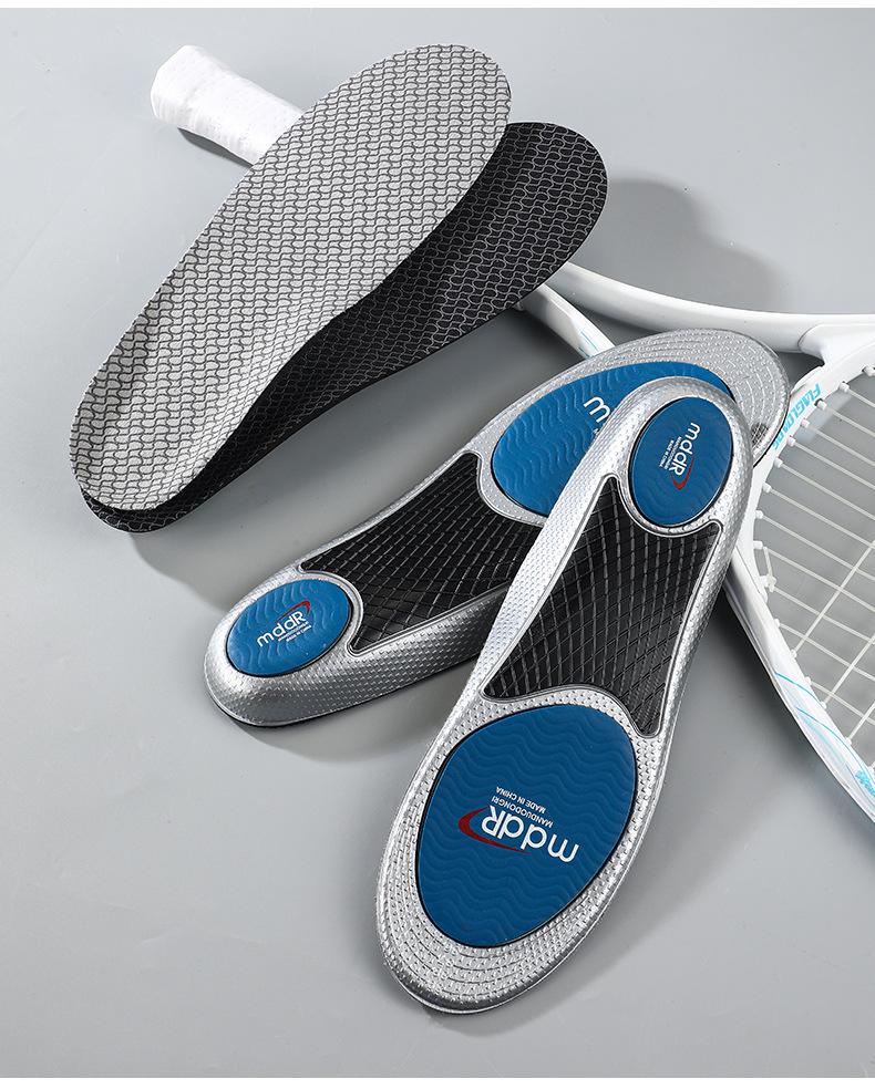Sports Insoles |     High Elastic Shock Absorbing, Arch Support, Breathable Deodorant