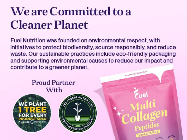 Fuel Multi Collagen Peptides 3 Packs - Hydrated Protein Peptides with Biotin, Resveratrol & Micro-Ingredient Vitamin C - Includes All Flavors - Edible Dietary