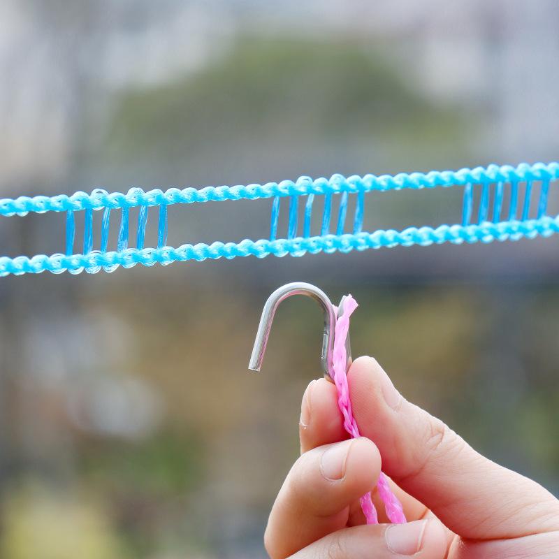 Clothesline,3 Pack Clotheslines for Outside, Adjustable Clothes line,Windproof Clothesline with Hooks, Indoor and Outdoor Laundry and Drying Lines,Ideal Camping & Travel Essentials (5 m/197 in) Clothesline,3 Pack Clotheslines for Outside, Adjustable Clothes line,Windproof Clothesline with Hooks, Indoor and Outdoor Laundry and Drying Lines,Ideal Camping & Travel Essentials (5 m/197 in)