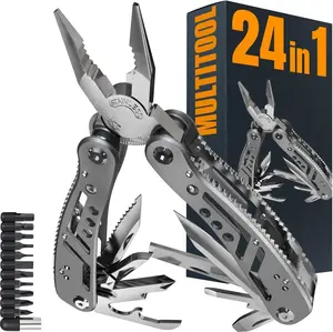24‑in‑1 Multitool with Knife, Pliers & Mini Tools 24‑in‑1 Multitool with Knife, Pliers & Mini Tools