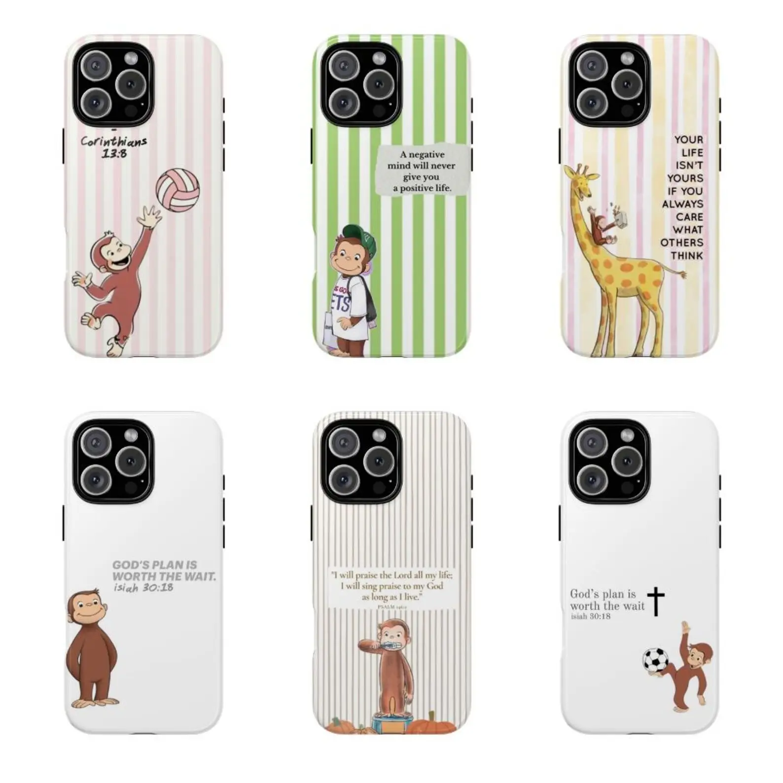Whimsical Monkey Theme Summer Beach Phone Case - Shockproof, Waterproof, Carbon Fiber iOS/Android Accessory for iPhone 17,16 Pro Max,15,14,13,12,11,X & Galaxy S25,S24,S23,S22