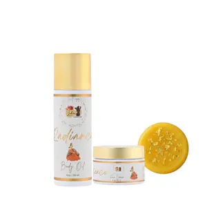 Radiance 100% Vegan Turmeric Body Oil, Face Cream, and Soap (TRIO)