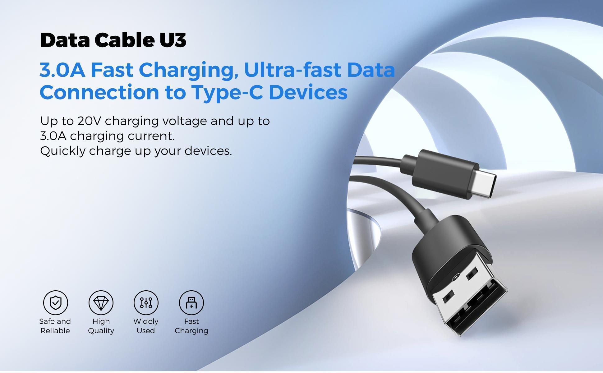 【U1-U4】MIRO Data Cables – Fast Charging for Apple & Type-C Devices, MFi & Smart Chip Protection, Durable & Reliable, Perfect for Home, Office & Travel, Convenient & Handy, Thoughtful Gift for Students, Professionals & Holidays