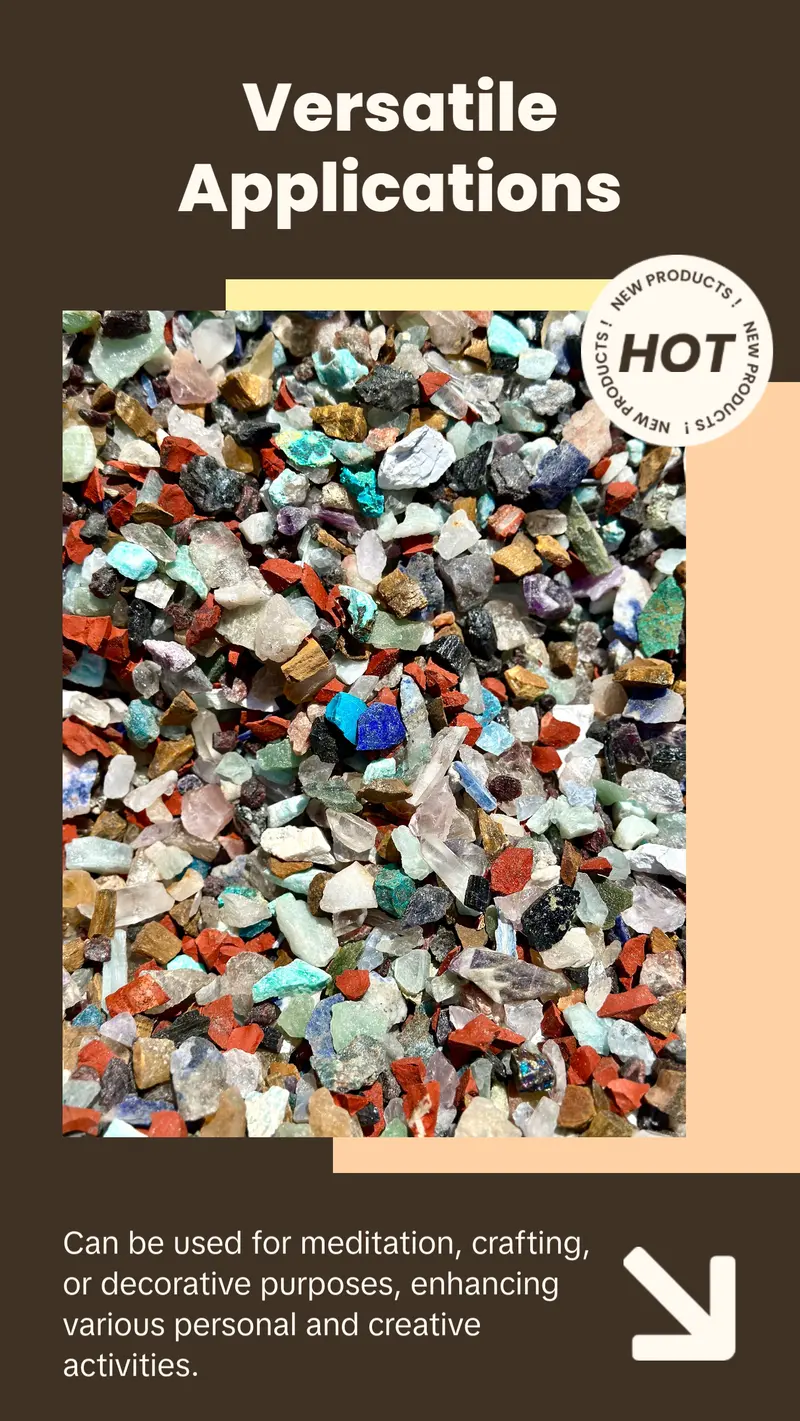 Natural Stone Confetti Mix by New Moon Beginnings