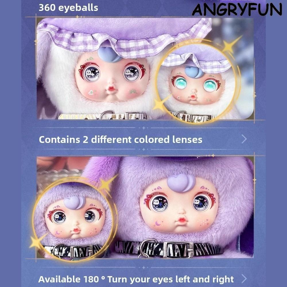 ANGRYFUN Magic Witch Fantasy House Plush Blind Box – Enchanted Cottage Series Kawaii Plush Figures Cute Collectible Mystery Box Room Decor Birthday Gift Single Box (Free Random Cute Acrylic Keychain)