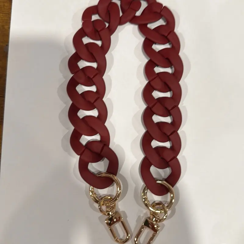 Burgundy W/ Gold Hardware