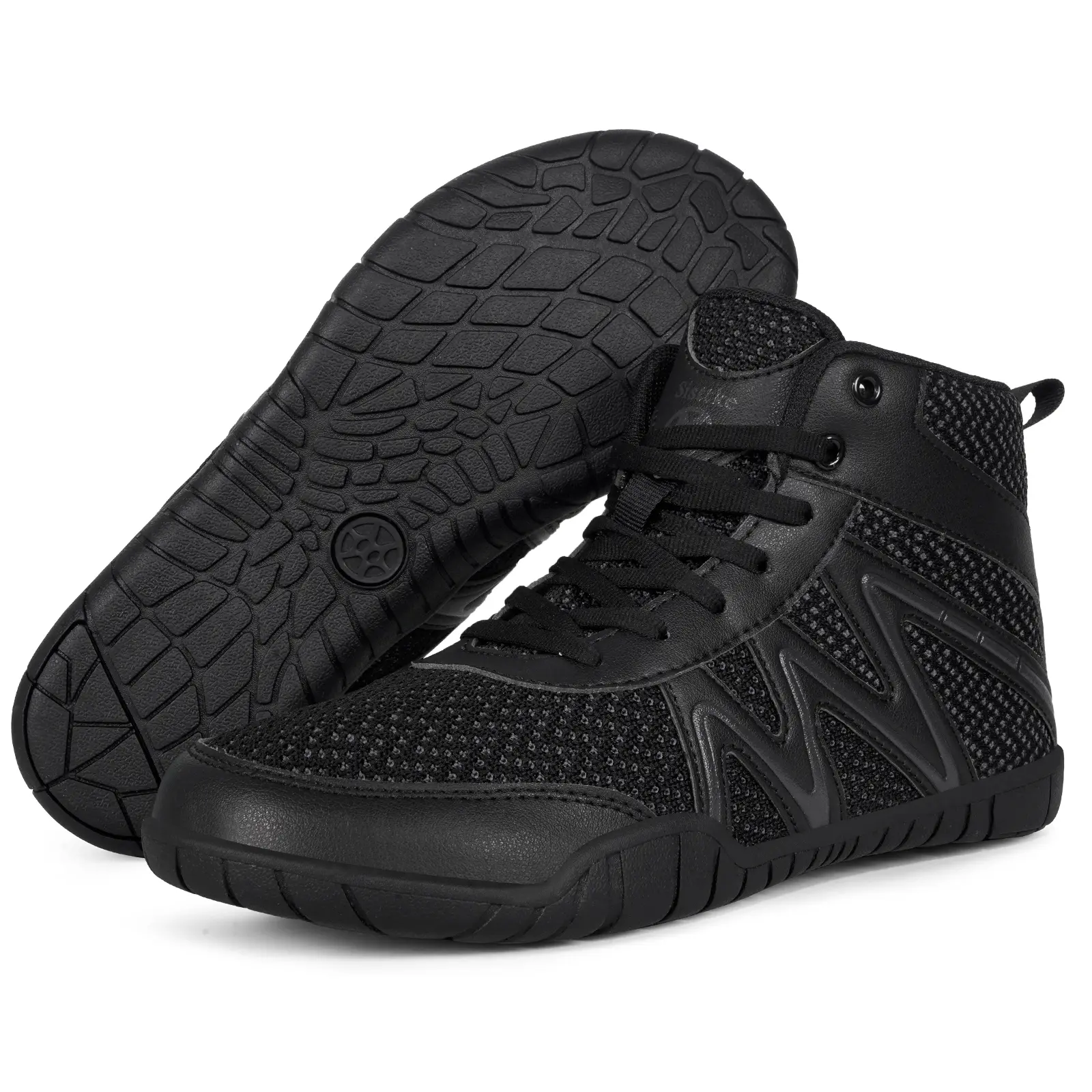 Men's Wrestling & Boxing Shoes - 0 Drop Sole, Minimal Style, All Seasons Footwear Athletic Trainer for Gym & Weight Training
