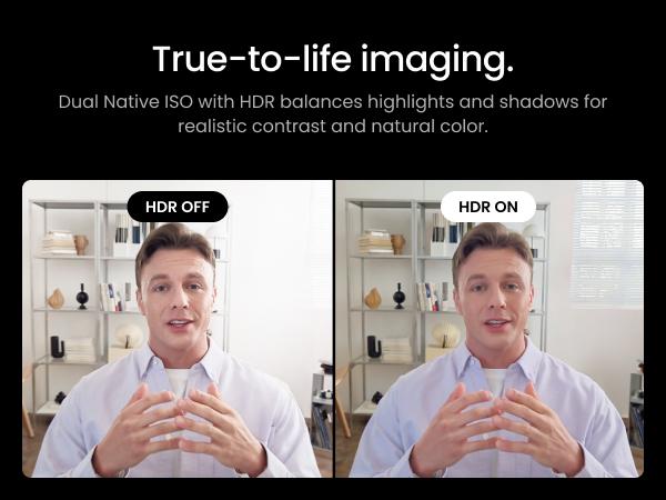 Insta360 Link 2C Pro – 4K Webcam for PC/Mac, 1/1.3” Sensor, Low-Light, Auto Framing, HDR, Directional Noise-Canceling Mics, Supports Stream Deck, Zoom, Teams, Twitch for Streaming or Meetings